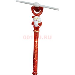 Игрушка крутящаяся Дед Мороз с музыкой - фото 126557