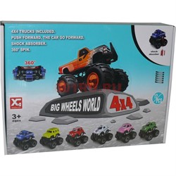 Машинка Big Wheels World 360° 6 цветов 12 шт/уп - фото 128029