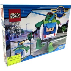 Контструктор Robocar Polt (48002) вертолет 189+ деталей - фото 129330