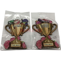Магнит «The Best» деревянный - фото 130087