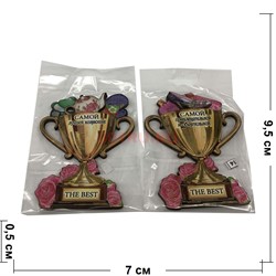 Магнит «The Best» деревянный - фото 130088