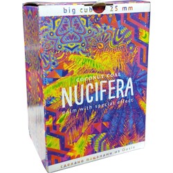 Кокосовый уголь Nucifera для кальяна 25 мм 72 шт 1 кг - фото 130283