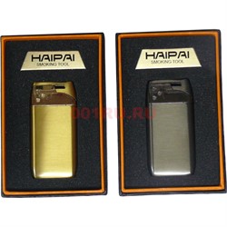 Зажигалка газовая Haipai «металл гладкая округлая» - фото 132023