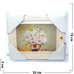 Ключница деревянная 19x24 см (рисунки в ассортименте) - фото 132532