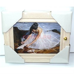 Ключница деревянная 19x24 см (рисунки в ассортименте) - фото 132535