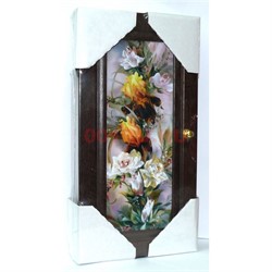 Ключница деревянная 31x16 см (рисунки в ассортименте) - фото 132547