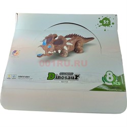 Динозавр «трицератопс» свет и звук 8 шт/уп - фото 133332