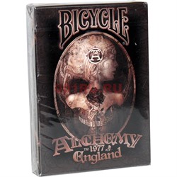 Карты для покера Bicycle Alchemy England 100% пластик 54 карты - фото 133380