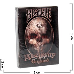 Карты для покера Bicycle Alchemy England 100% пластик 54 карты - фото 133382