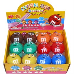 Лизун мялка M&M's фигурный 24 шт/уп - фото 133942
