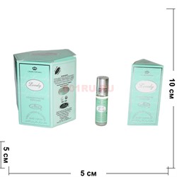 Масляные духи Al-Rehab «Lovely» 6 мл женские 6 шт/уп - фото 135057