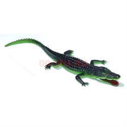 Игрушка резиновая 37 см «Крокодил» 12 шт/уп - фото 135829