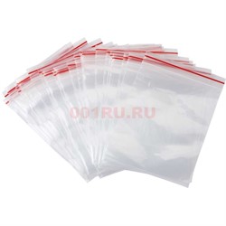 Фасовочные пакеты 500 шт Гриппер Zip Lock 7х9 см 70 мкм - фото 136229