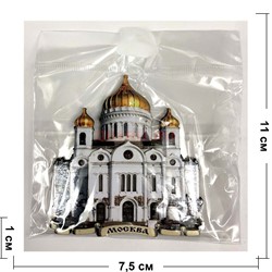 Магнит «Москва» (MS-12) деревянный - фото 137076