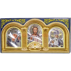 Амулет триптих иконка в упаковке 10 шт с липучкой - фото 137757