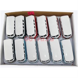 Пластмассовая игрушка (KC-47) автобус 12 шт/уп - фото 138433