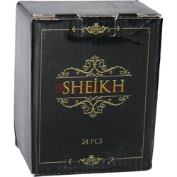 Уголь для кальяна Sheikh 24 кубика 250 гр - фото 138947