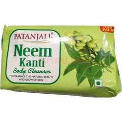 Мыло Патанджали 150 грамм с экстрактом нима Neem Kanti - фото 142131