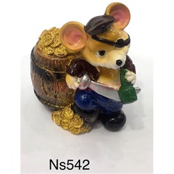 Крыса из полистоуна (NS-542) виды в ассортименте - фото 143247