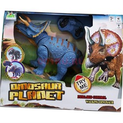 Игрушка музыкальная Трицератопс на пульте - фото 143286