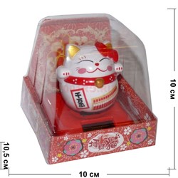 Кот Манеки Нэко (NS-005L) на солнечных батареях - фото 143944