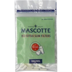 Сигаретные фильтры Mascotte 5,3 мм 150 шт Extra Slim - фото 145000