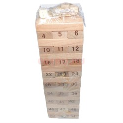 Настольная игра "Башня" (Tower) из натурального дерева - фото 145180