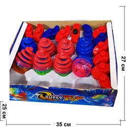Игрушка светящаяся с музыкой Flash Super Top 12 шт/уп с музыкой - фото 145363