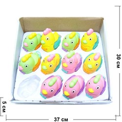 Игрушка Цыпленок заводная 12 шт/упаковка - фото 146152