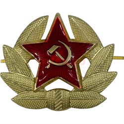 Значок металлический «звезда кокарда» - фото 147029