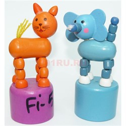 Игрушки (Fi-51) деревянные 12 шт/упаковка - фото 147511