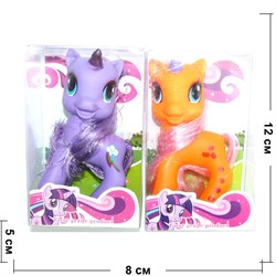 Игрушка детская пони цветные 20 шт/упаковка - фото 147579