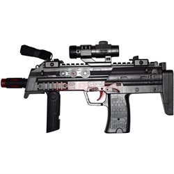 Автомат игрушечный (LX-8700) 33 см свет звук - фото 147781