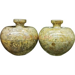 Шкатулка (сахарница) из яшмы 4 дюйма 10 см - фото 149575