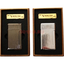 Зажигалка газовая Xintai боковая чистая для гравировки - фото 150036