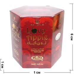Масляные духи Al-Rehab «Love apple» 6 мл женские 6 шт/уп - фото 150152