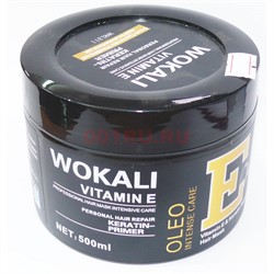 Маска для волос восстанавливающая Wokali Vitamin E & Keratin Repairing Hair Mask 500 мл - фото 151273