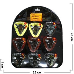 Магниты Бык (KL-3100) из полистоуна Символ 2021 года 288 шт/кор - фото 153638