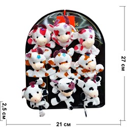 Магнит мягкая игрушка Быки Коровки 48 шт/уп символ 2021 года - фото 154388