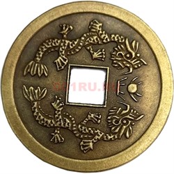 Монета китайская 2,3 см 100 шт/упаковка - фото 154916