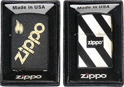 Зажигалка бензиновая Zippo, рисунки в ассортименте - фото 154919