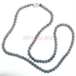 Бусы 4 мм из шунгита 45 см - фото 155548