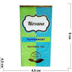 Масло перечной мяты 30 мл Nirvana Peppermint Natural Oil - фото 157144