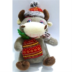 Мягкая игрушка Бык с мешком (KL-3193) Символ 2021 года 6 шт/уп - фото 157212