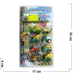 Машинки строительные (AZ-638-OC) игрушечные 8 шт/уп - фото 157392