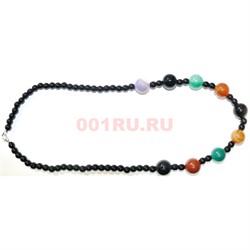 Бусы микс длина 50 см - фото 158474