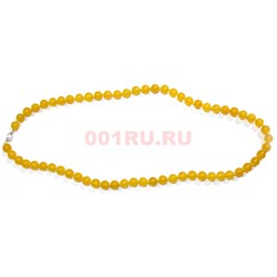 Бусы 8 мм из цитрина 46 см - фото 158512
