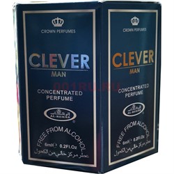 Масляные духи Al-Rehab «Clever Man» 6 мл мужские 6 шт/уп - фото 159572