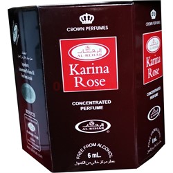 Масляные духи Al-Rehab «Karina Rose» 6 мл женские 6 шт/уп - фото 159573