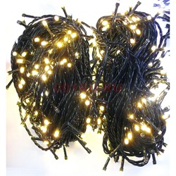 Гирлянда новогодняя LED желтая 20 м - фото 160765